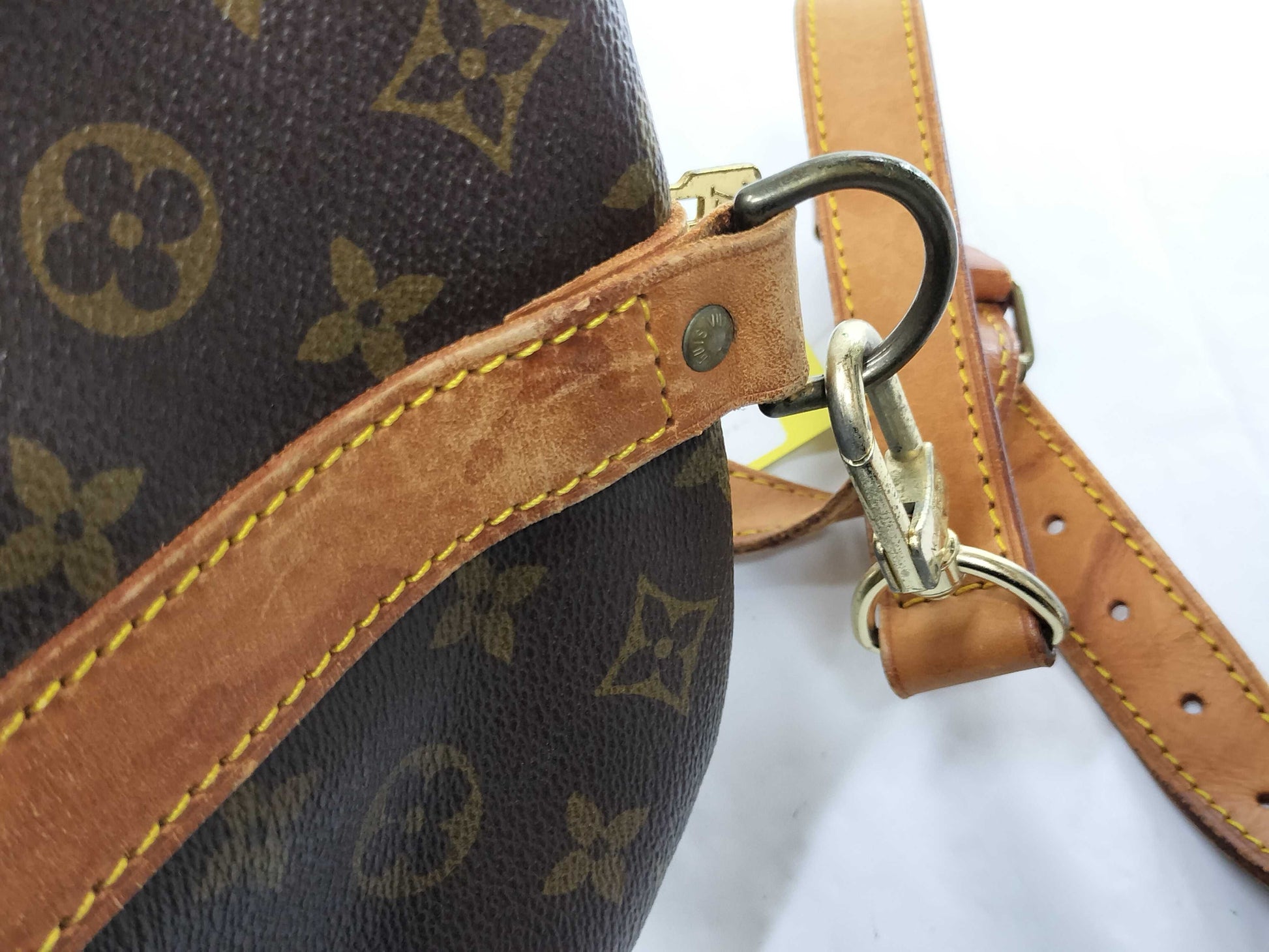 LOUIS VUITTON Monogram M41412 Keepall Bandouliere 60 Boston Bag