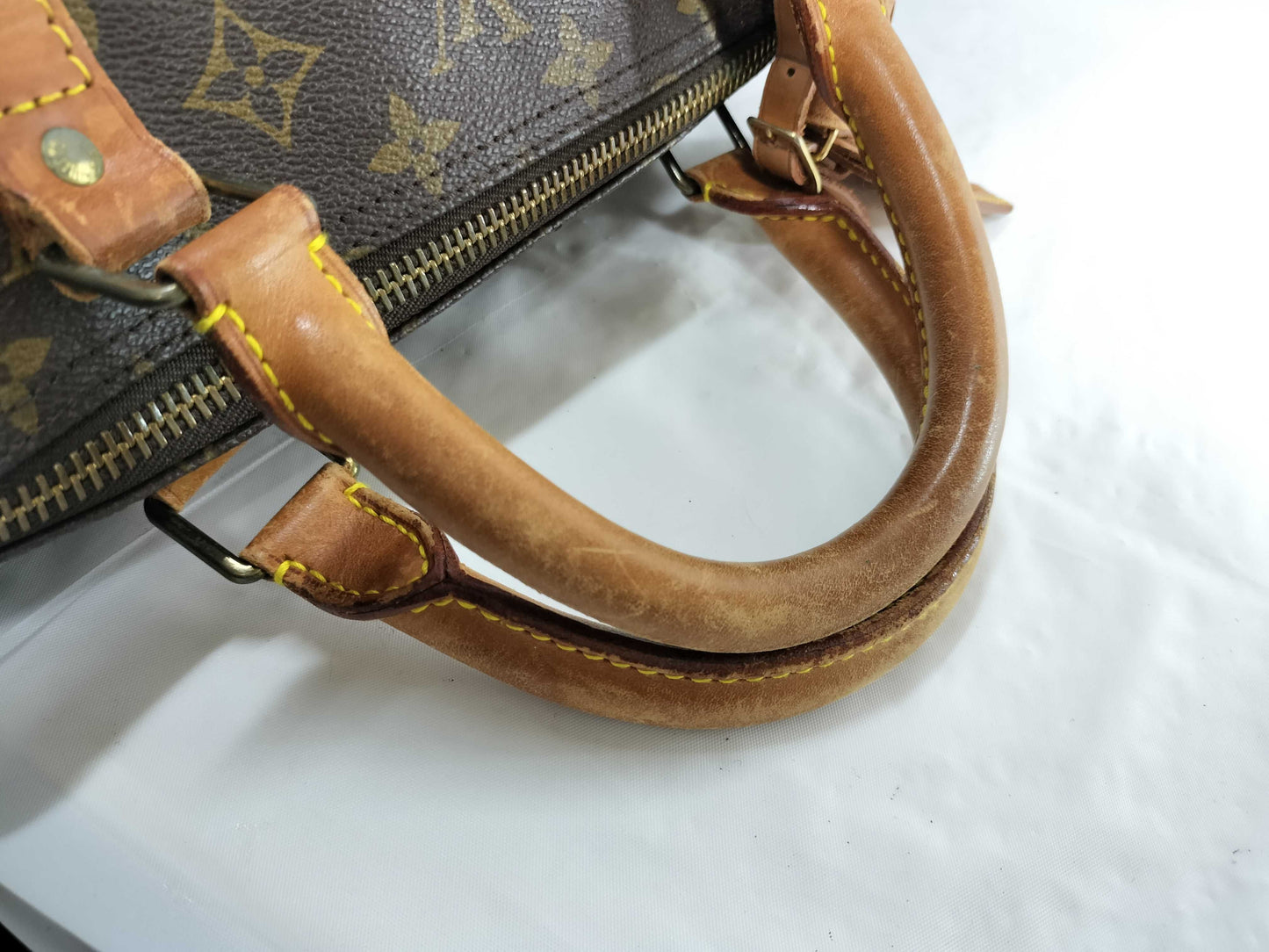 LOUIS VUITTON Monogram M41412 Keepall Bandouliere 60 Boston Bag