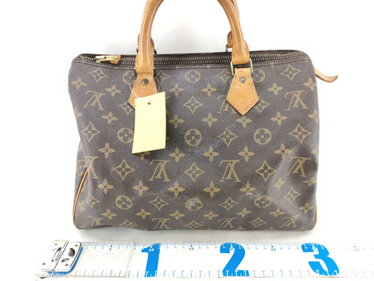 LOUIS VUITTON Monogram Speedy 30 Handbag