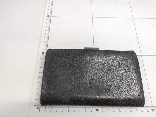 CHANEL Caviar Skin Long Wallet