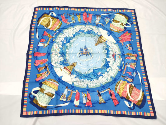 HERMES Prayer in the Wind Scarf