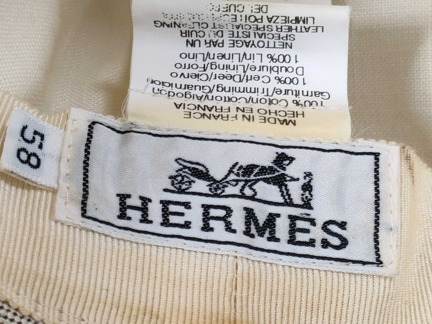 HERMES Hat Set Other Apparel
