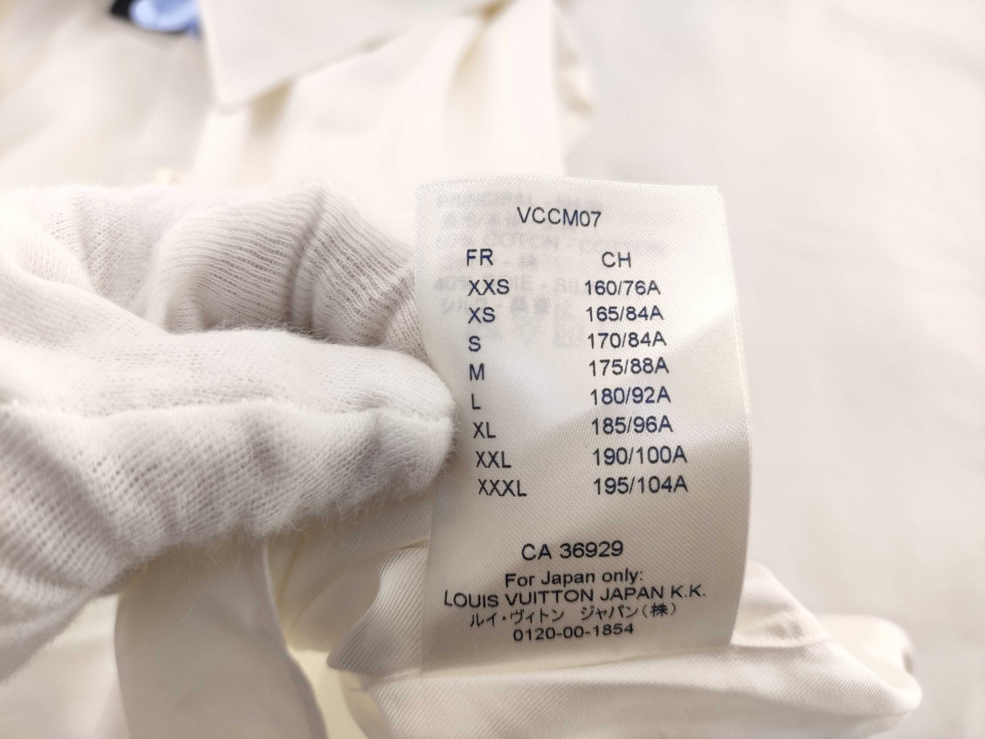 LOUIS VUITTON Unused Blazon Classic Dress Shirt with Tags