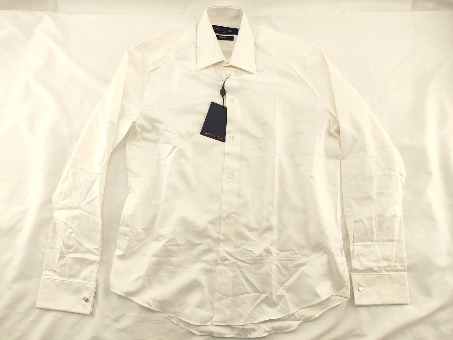 LOUIS VUITTON Unused Blazon Classic Dress Shirt with Tags