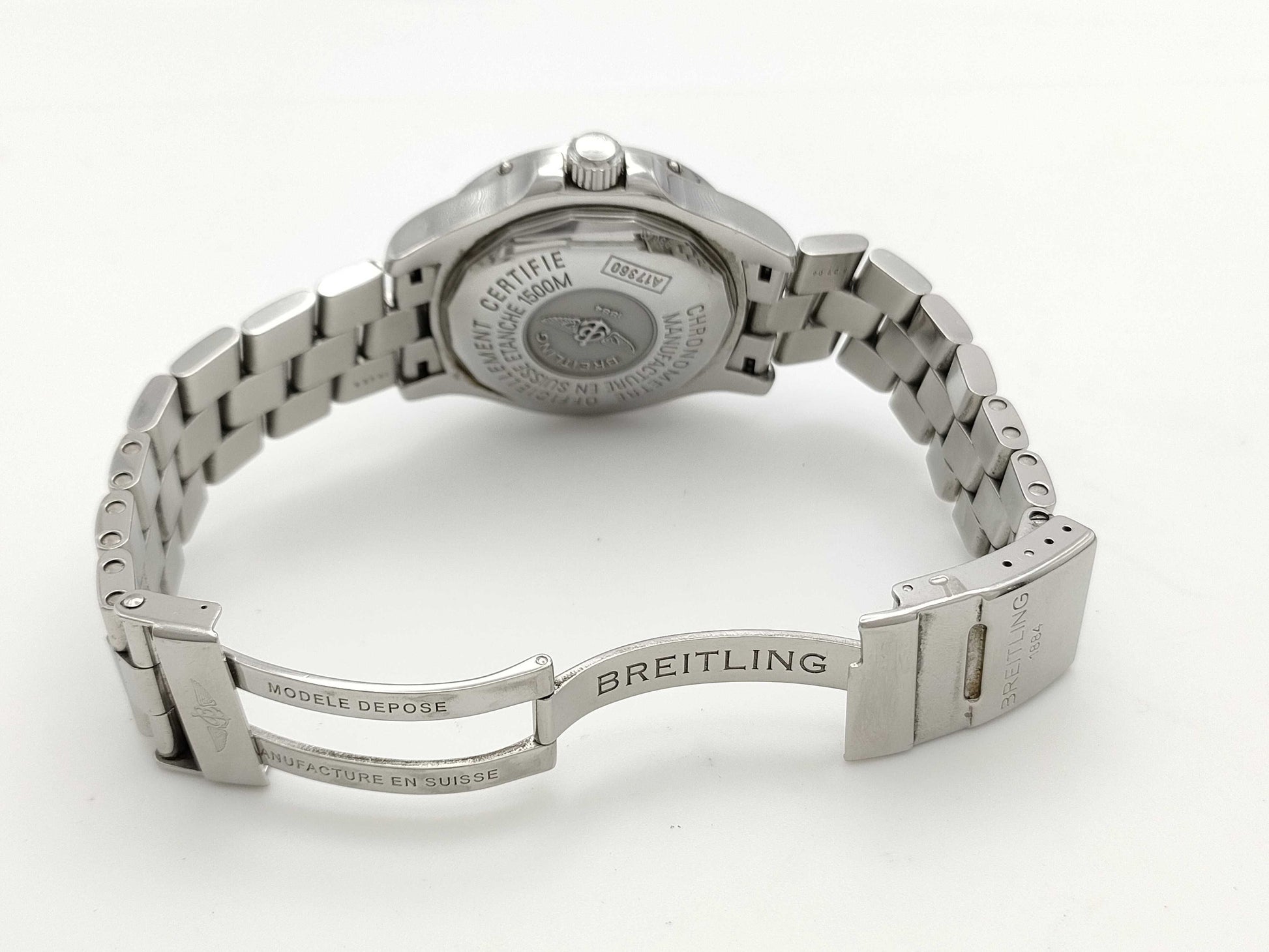 BREITLING A17360 993049 Automatic Black Dial Men's Watch