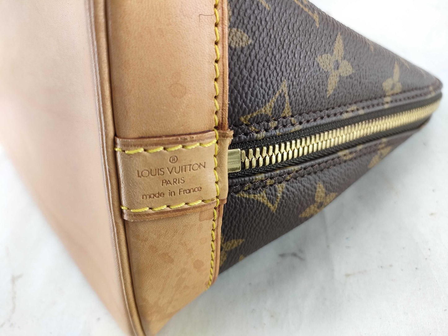 LOUIS VUITTON Monogram M53151 Alma PM Handbag