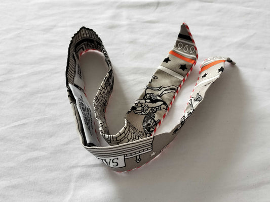 HERMES Twilly SADDLER with box Other apparel