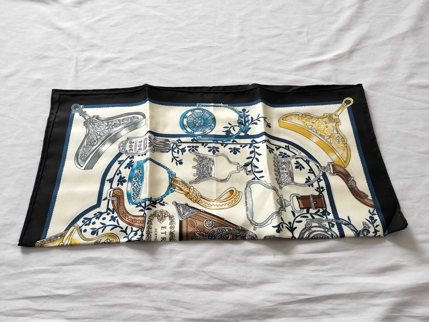 HERMES Carre Handkerchief Scarf