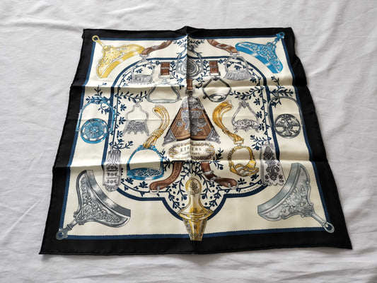 HERMES Carre Handkerchief Scarf