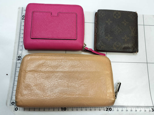 LOUIS VUITTON Monogram Chloe/Kate Spade/3 Wallets