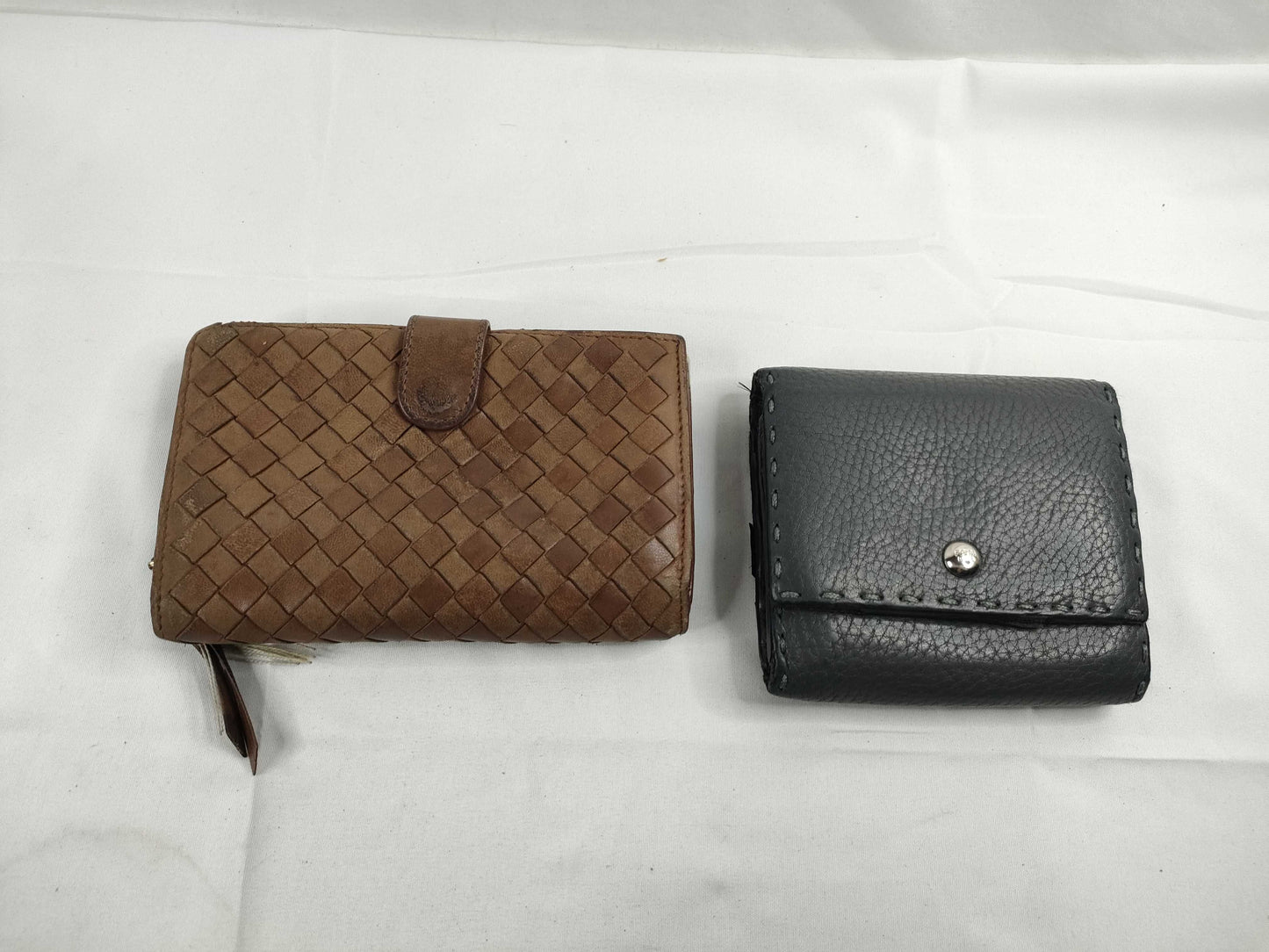 BOTTEGA VENETA and Fendi Selleria wallet set