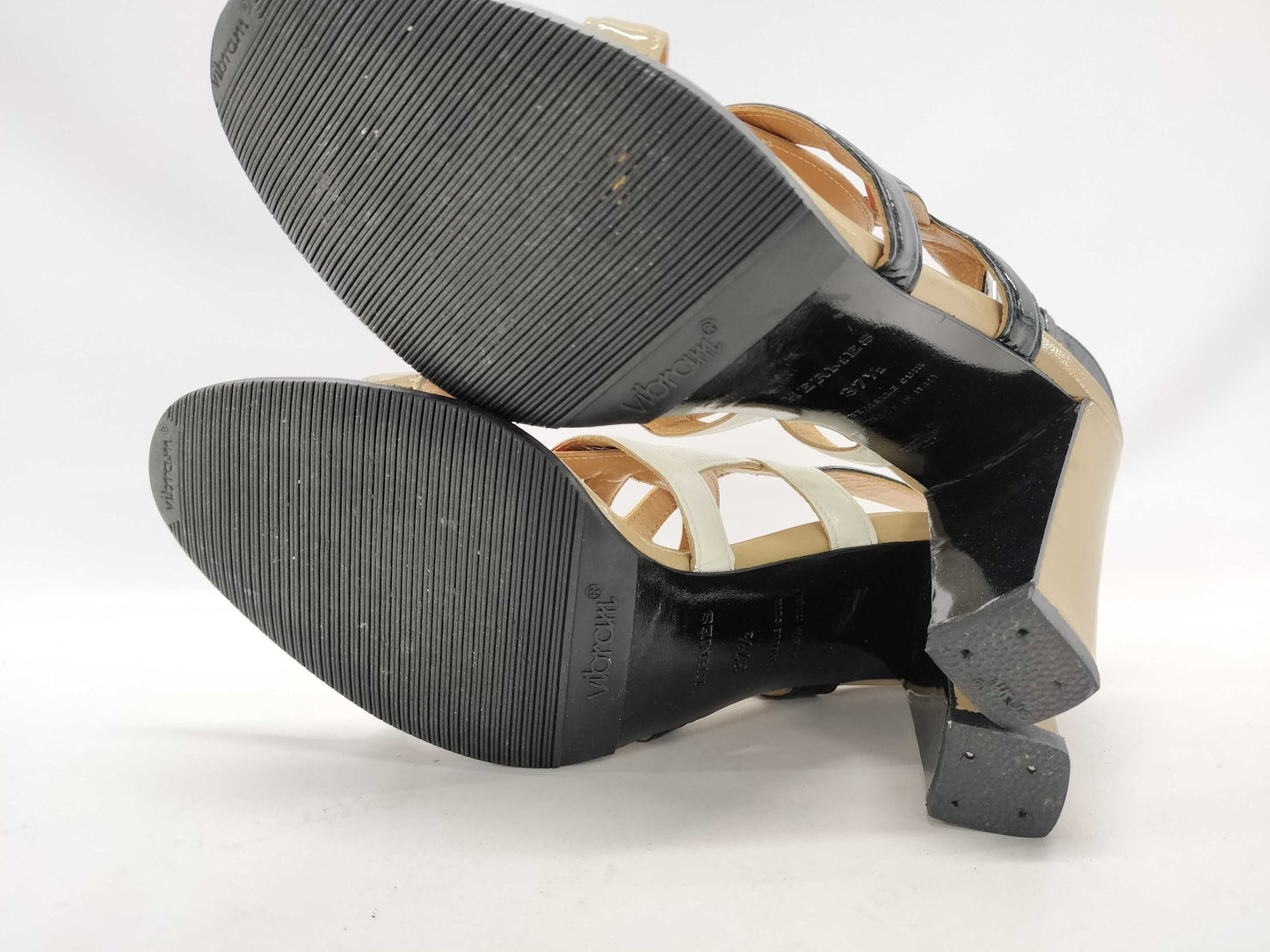 HERMES Chaine Heel Sandals