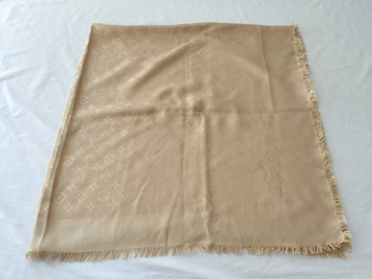 LOUIS VUITTON Monogram Large Stole Scarf