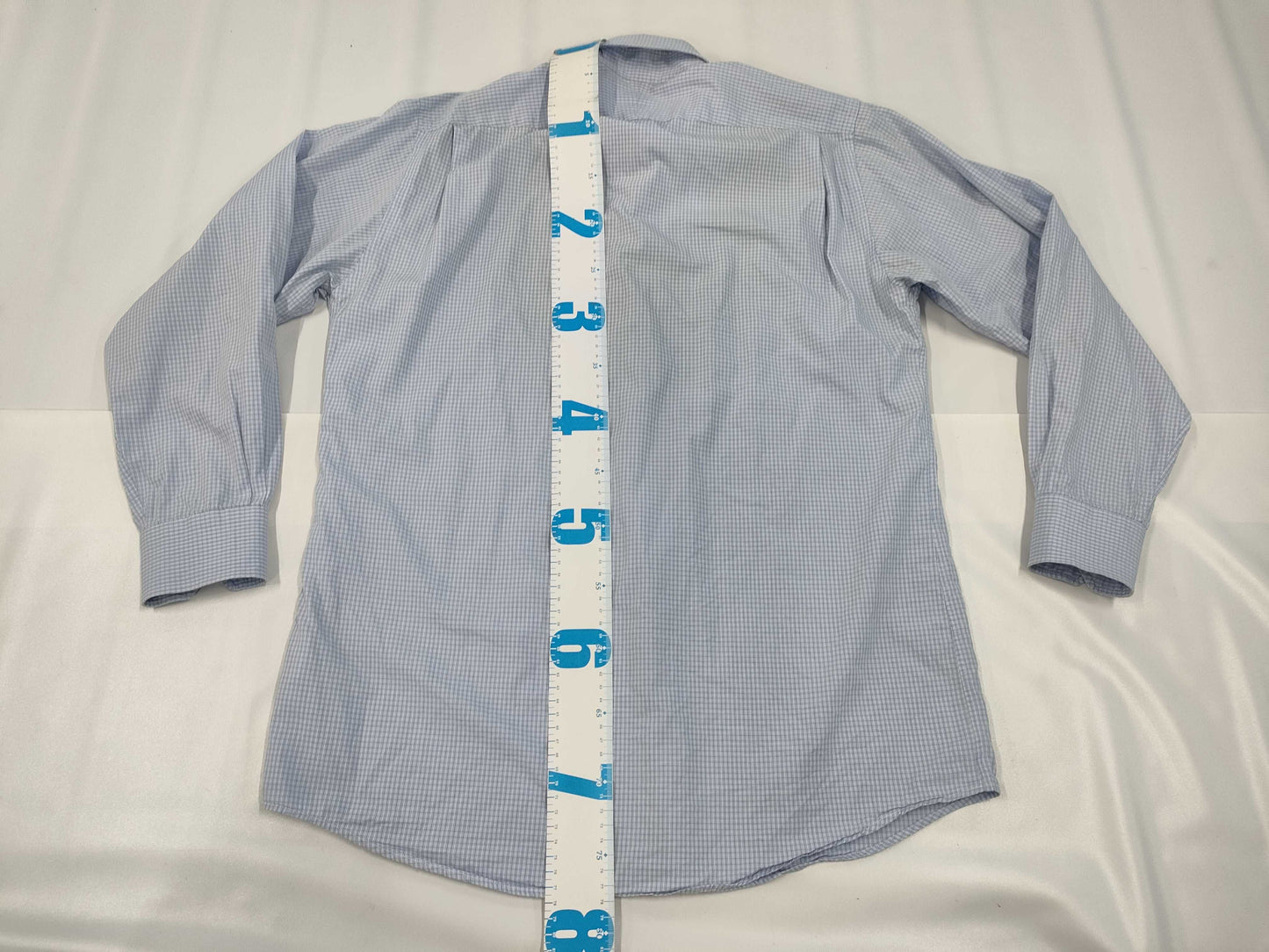 HERMES Check Shirt Serie Button Shirt