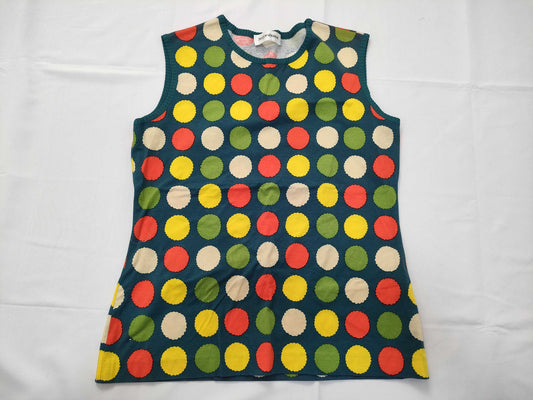 Yves Saint Laurent Sleeveless Cut and Sew Top