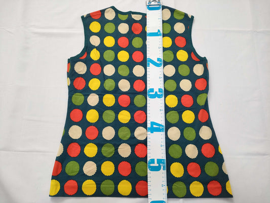 Yves Saint Laurent Sleeveless Cut and Sew Top