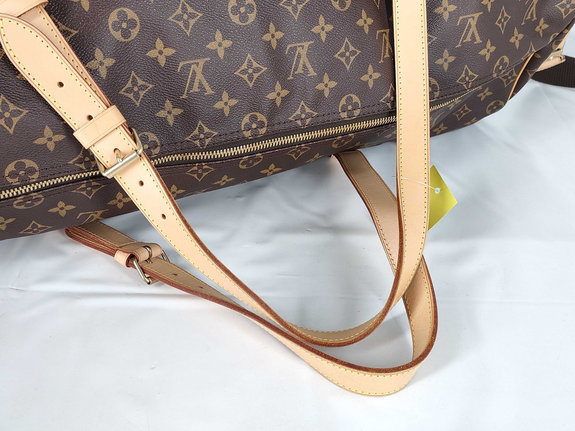 LOUIS VUITTON Monogram Sac Polochon Boston Bag