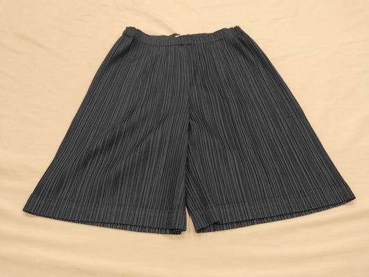 ISSEY MIYAKE Pleats Please/Shorts/Navy Pants