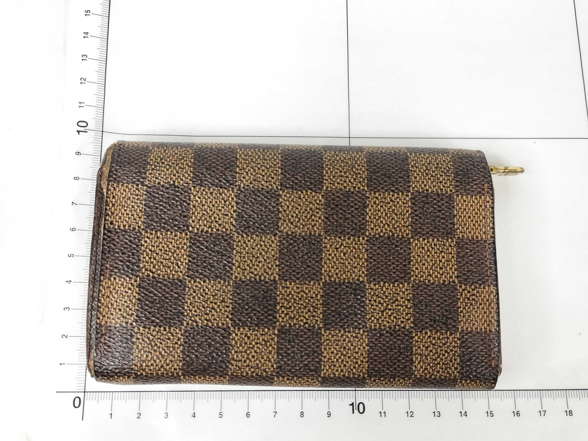 LOUIS VUITTON Damier Porte Monnaie Billet Tresor Wallet