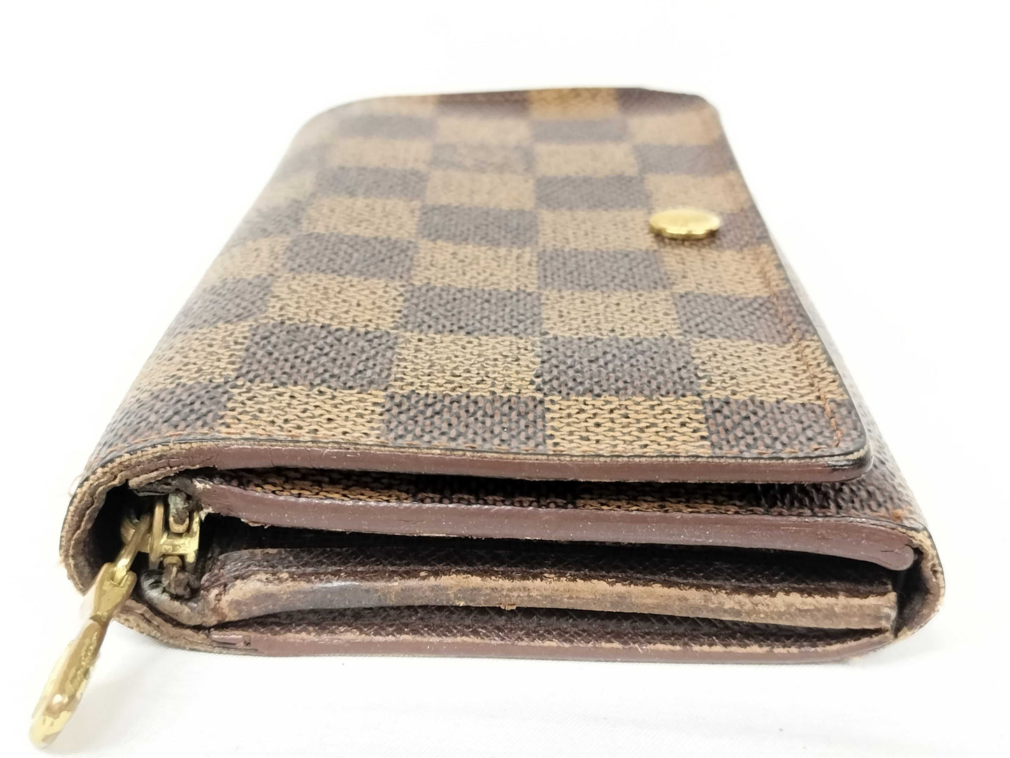 LOUIS VUITTON Damier Porte Monnaie Billet Tresor Wallet
