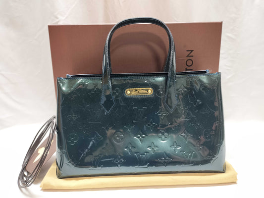 LOUIS VUITTON Vernis M93643 Wilshire Boulevard Handbag
