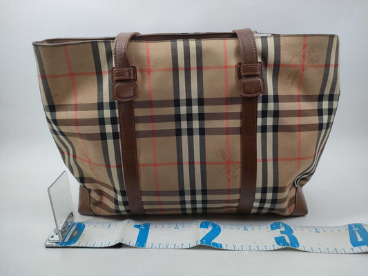 Burberrys Check Tote Bag