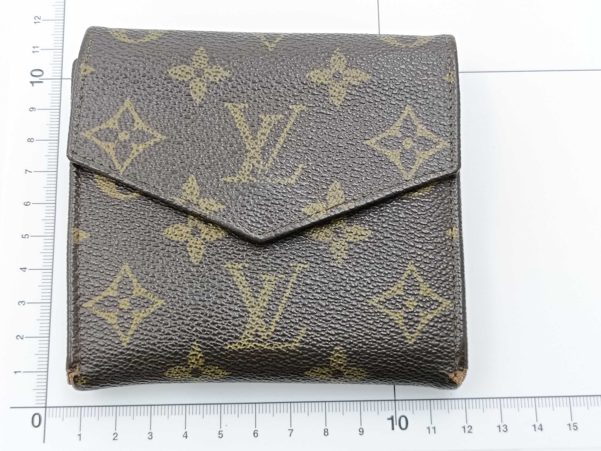 LOUIS VUITTON Monogram Porte Monnaie Carte Credit Wallet