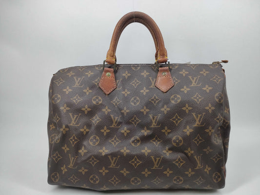 LOUIS VUITTON Monogram M41107 Speedy 35 Boston Bag