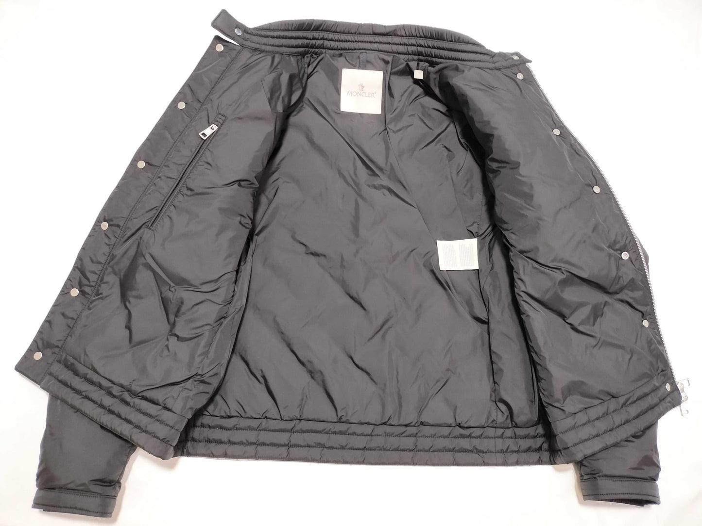 MONCLER rider's jacket black jacket