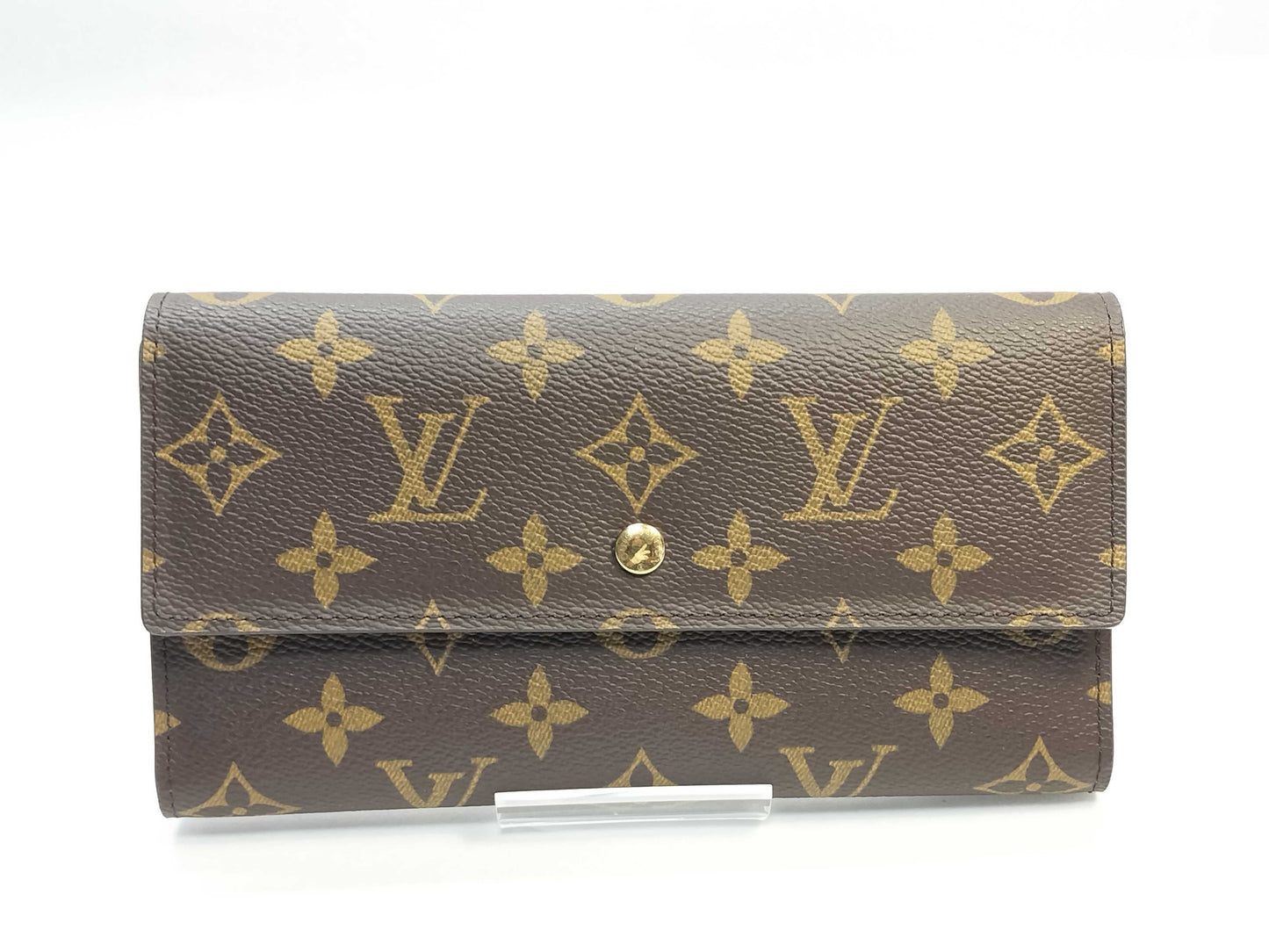 LOUIS VUITTON Monogram M61217 Portefeuille International Wallet