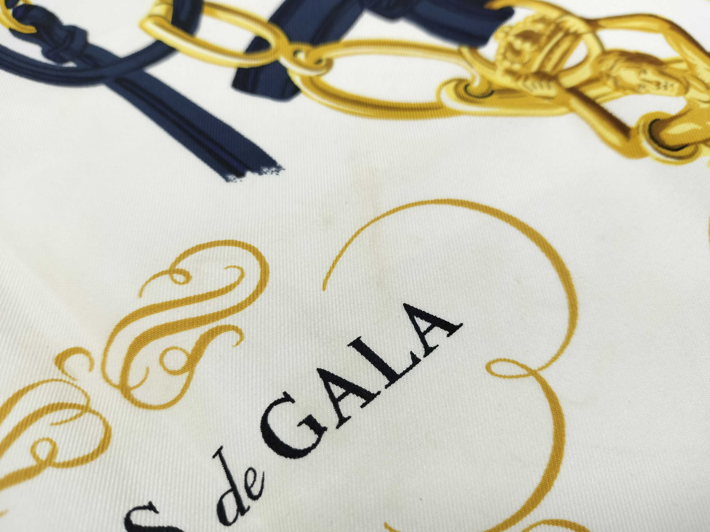 HERMES Carre Carre 90 BRIDESdeGALA Scarf Scarf