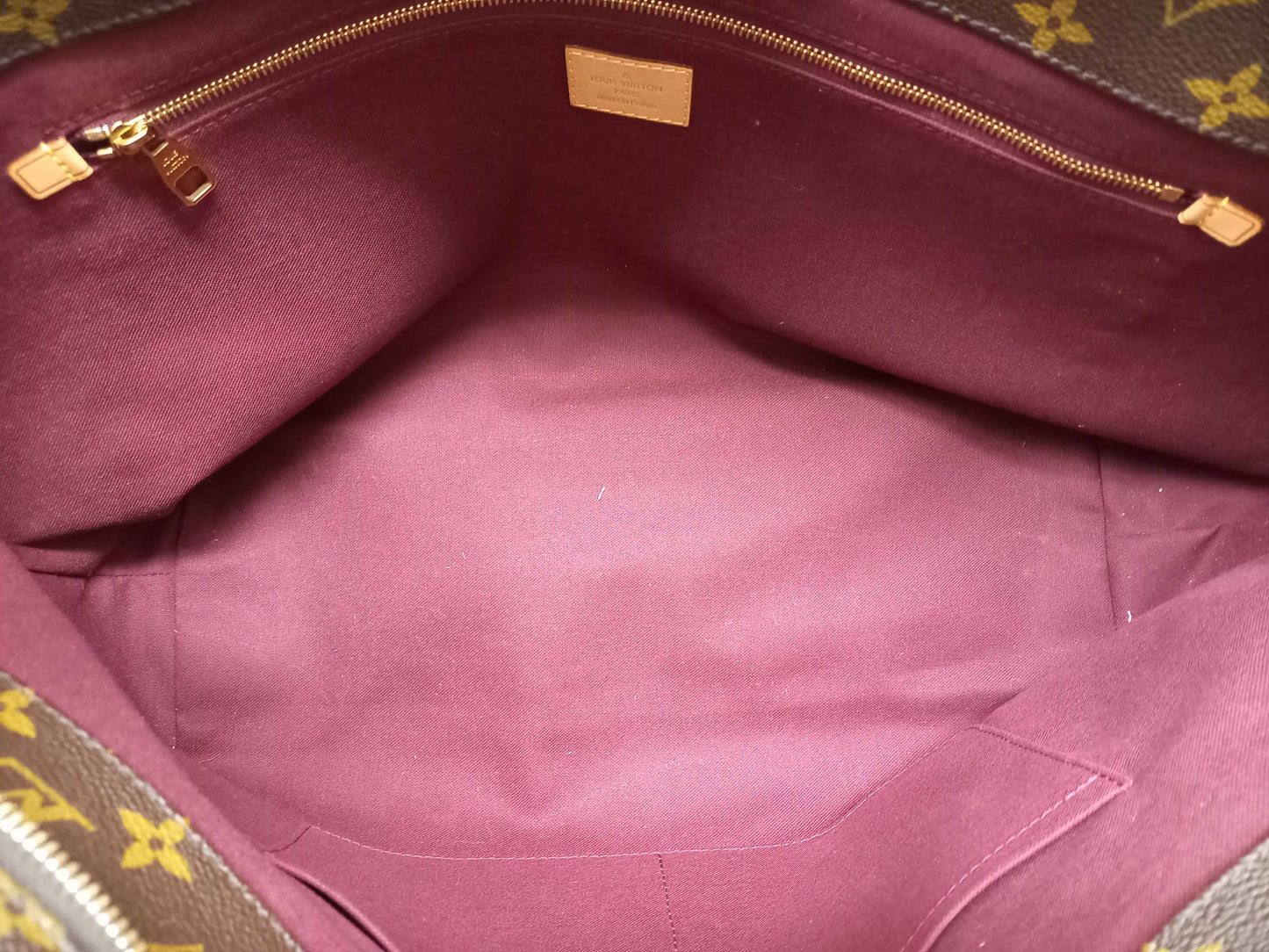 LOUIS VUITTON Monogram M40607 Raspail MM Tote Bag