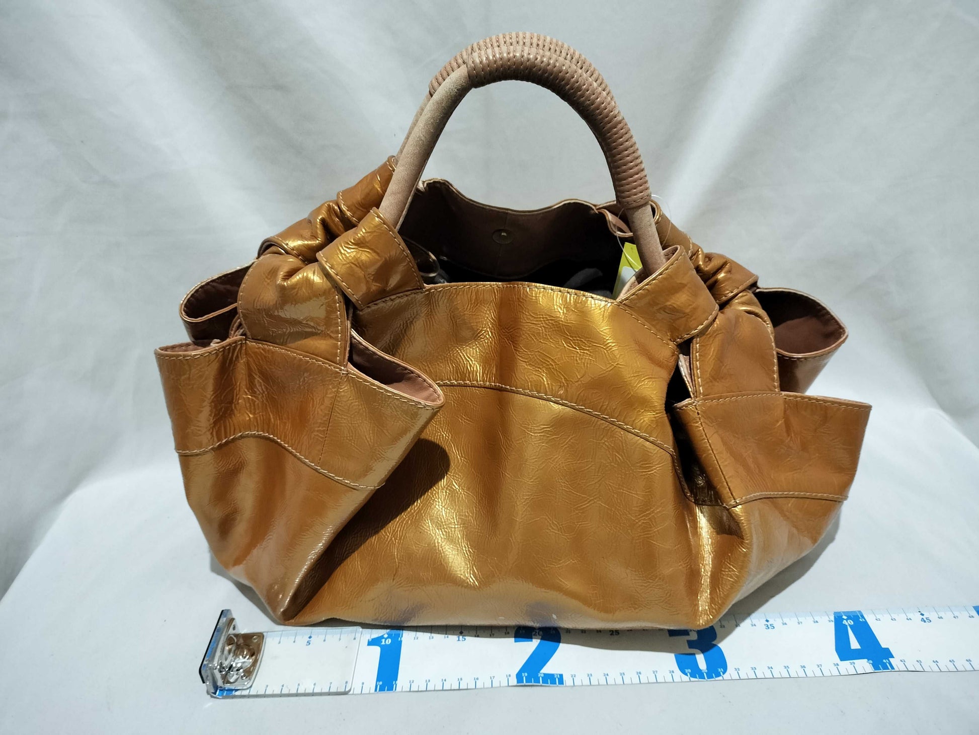 LOEWE Nappa Aire Enamel Handbag