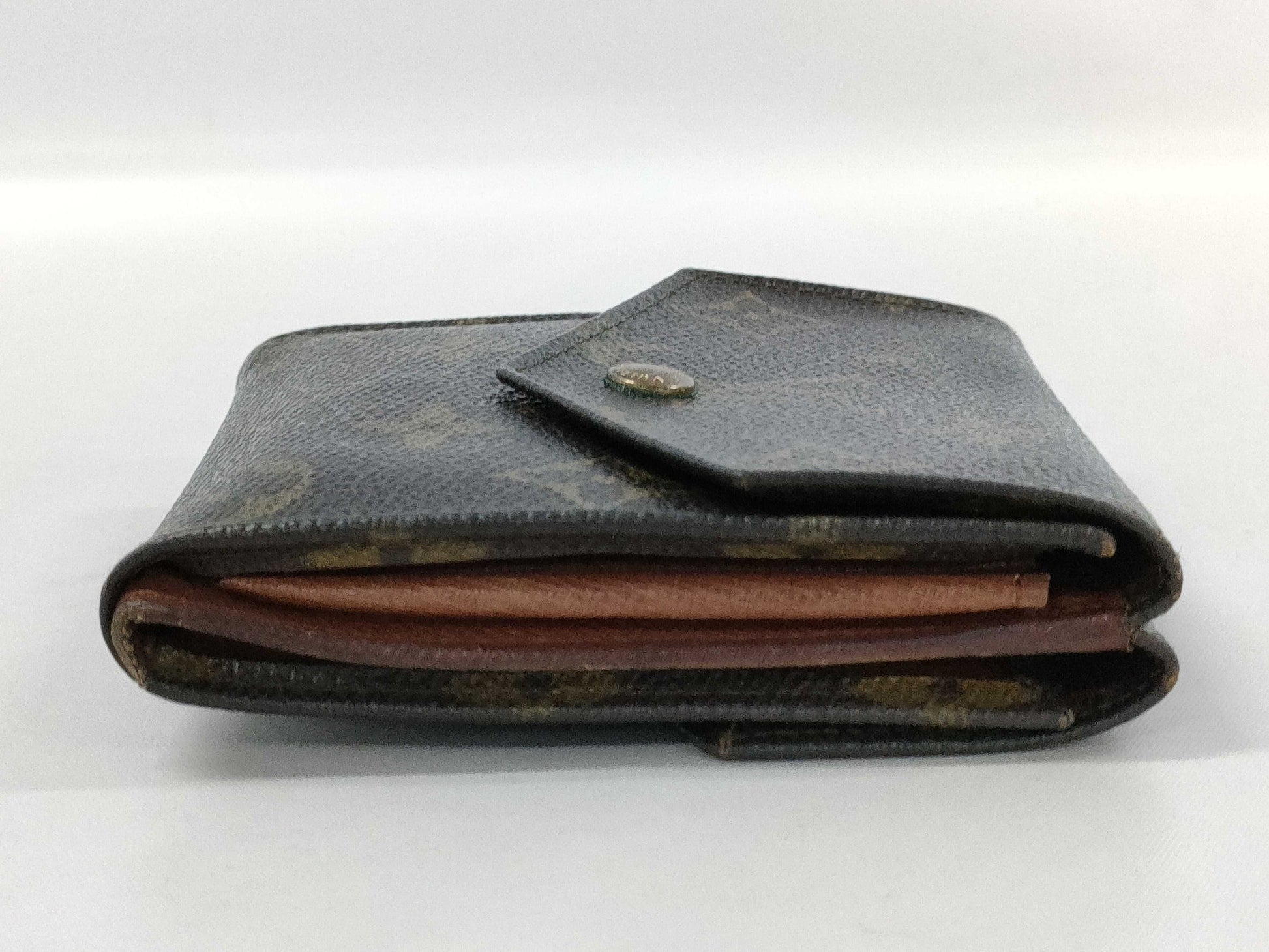 LOUIS VUITTON Monogram w-Hook Wallet Wallet