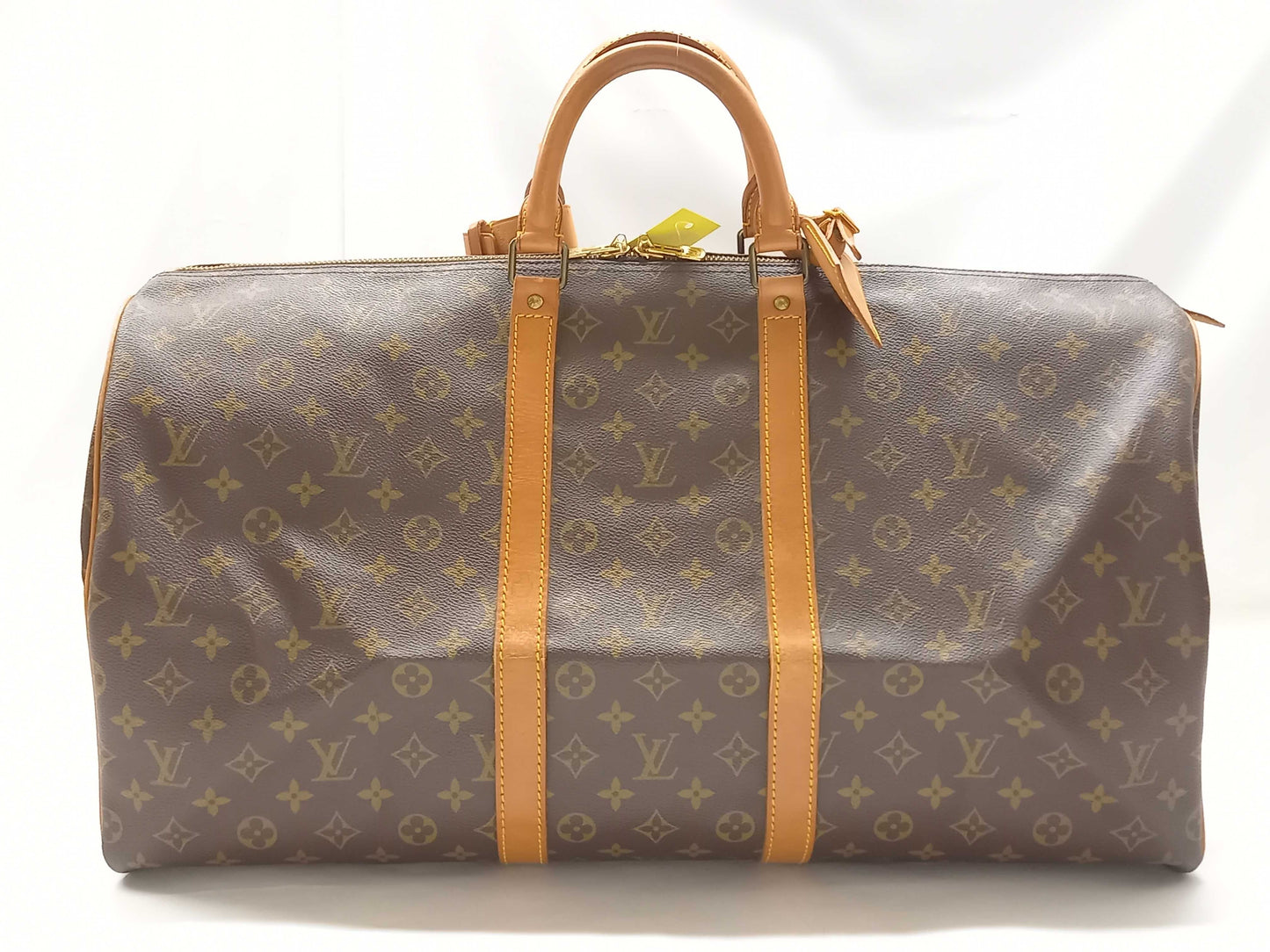 LOUIS VUITTON Monogram Keepall 55 Boston Bag