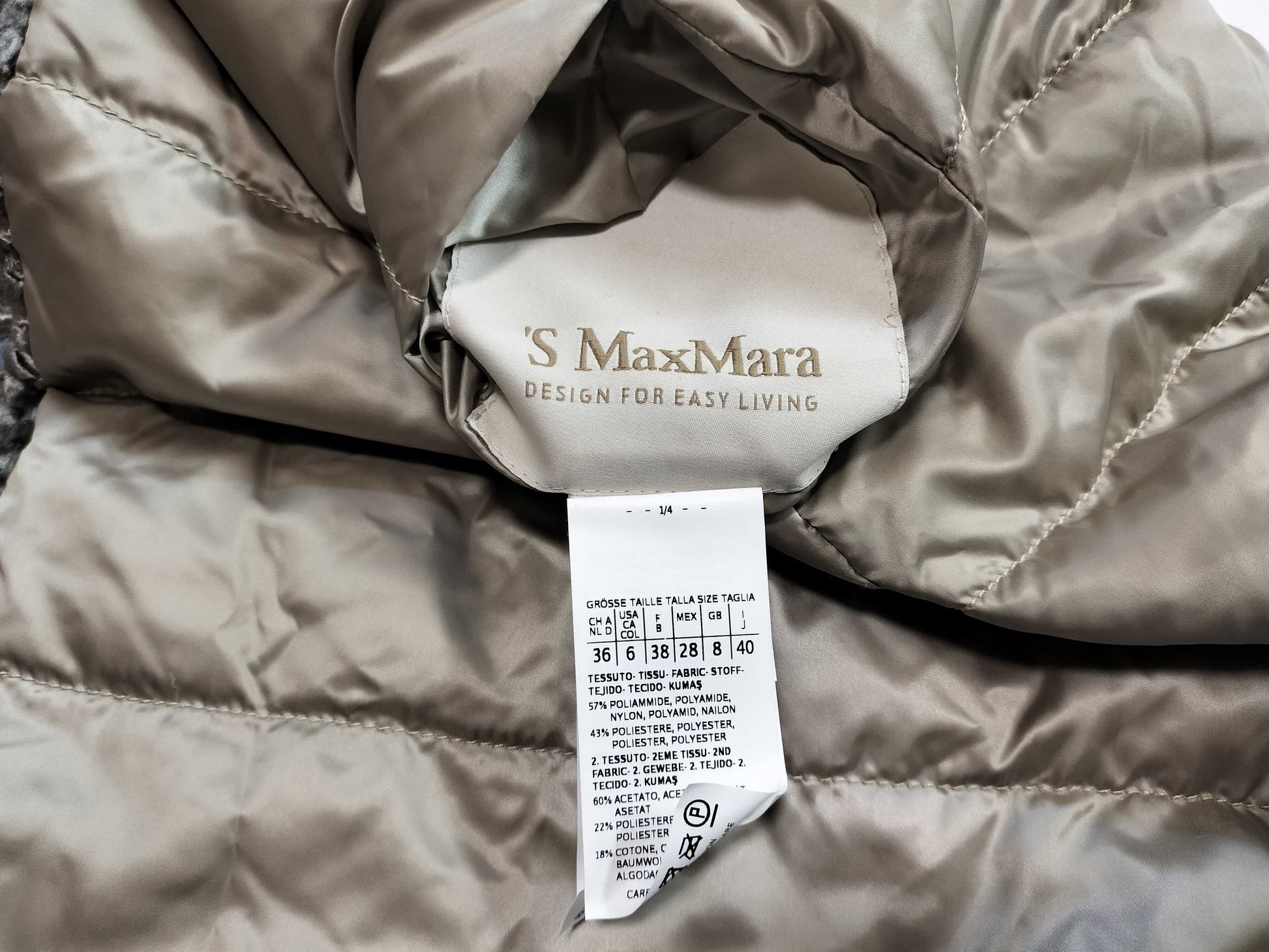 MaxMara Long Down Coat for Women