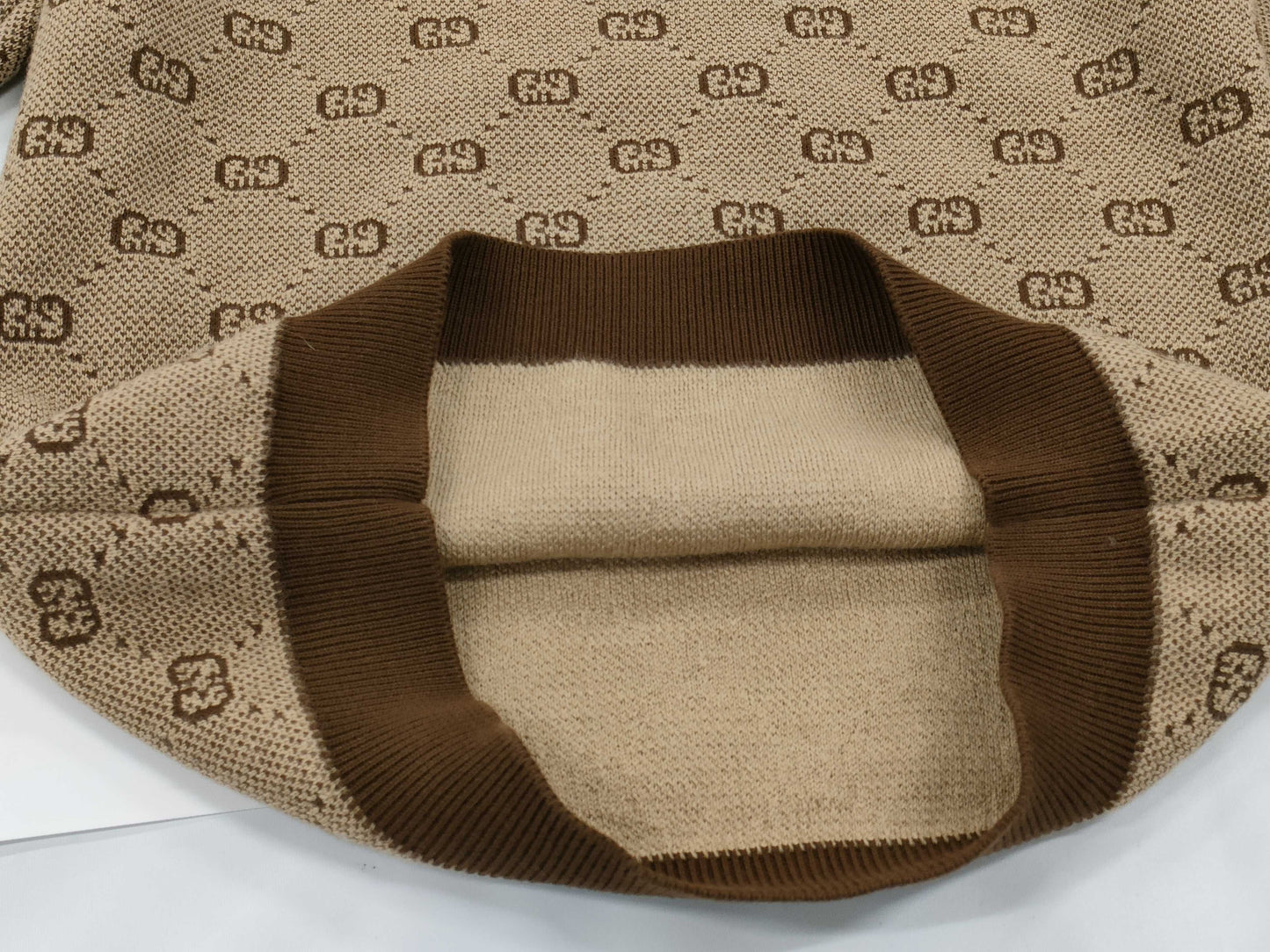 GUCCI GG knit top