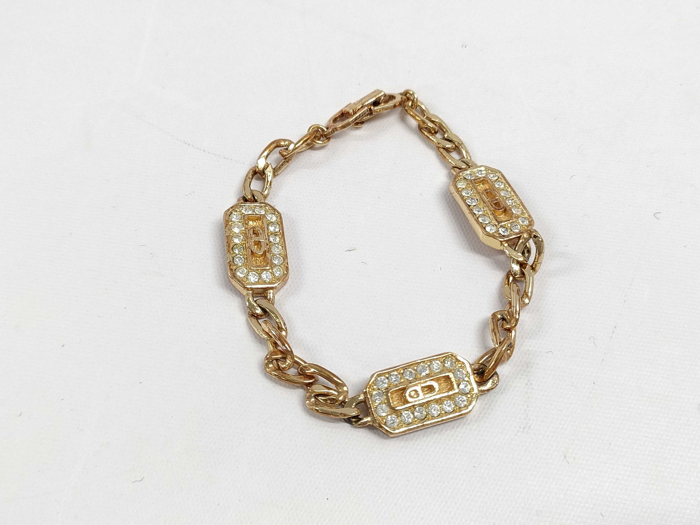 Dior Rhinestone Bracelet Bracelet/Bangle