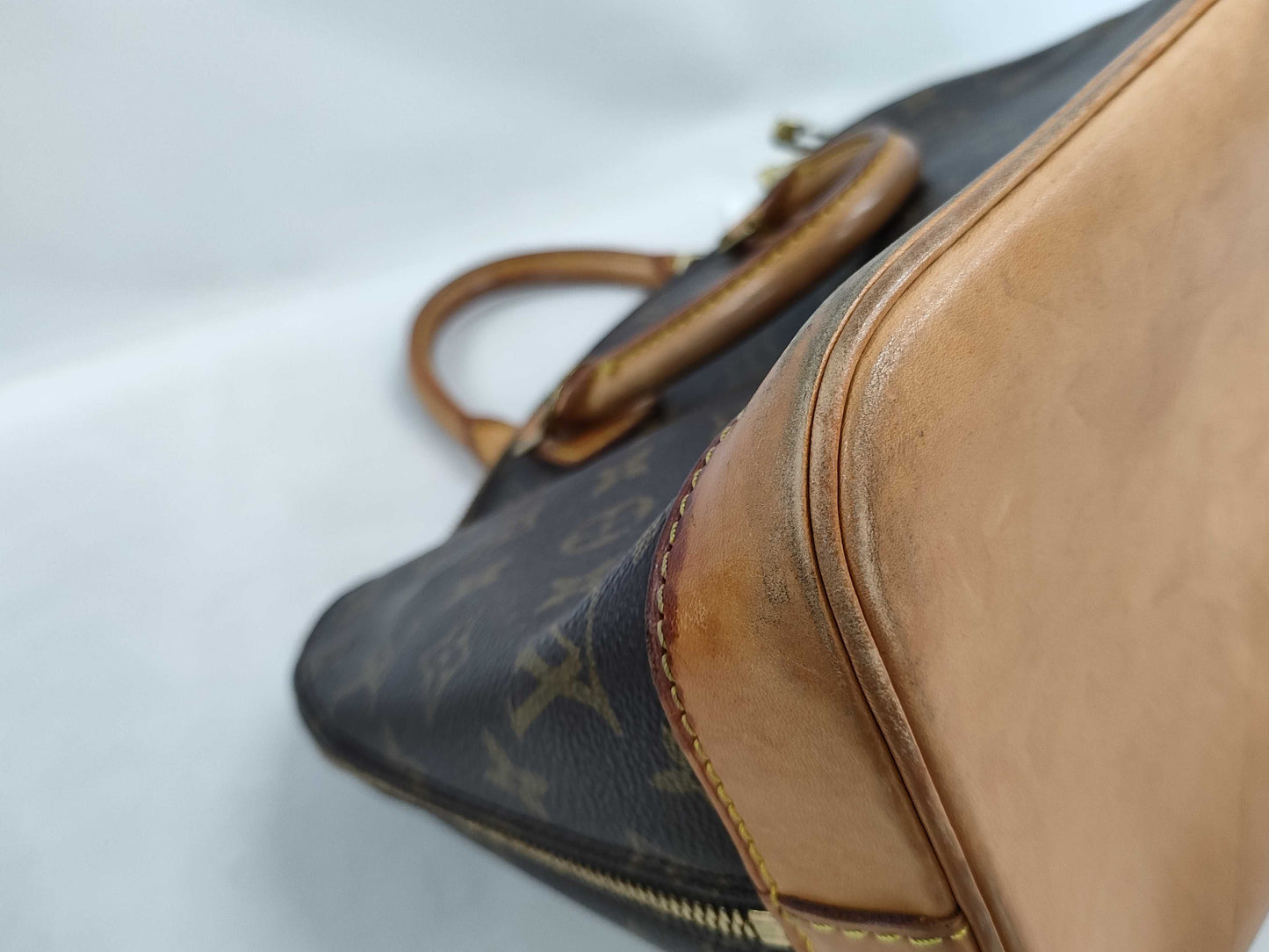 LOUIS VUITTON Monogram M51130 Alma BA0926 Boston Bag