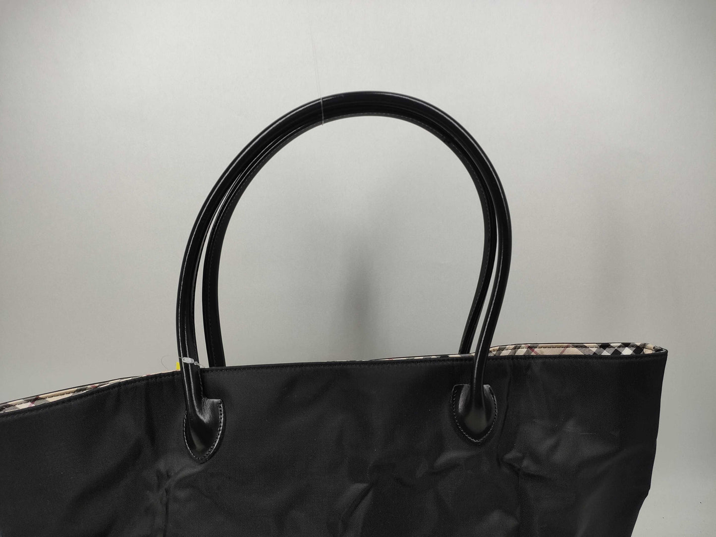 BURBERRY Blue Label Blue Label Handbag Plaid Tote Bag