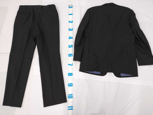 Zegna Suit Set, Striped, Black, Other Apparel