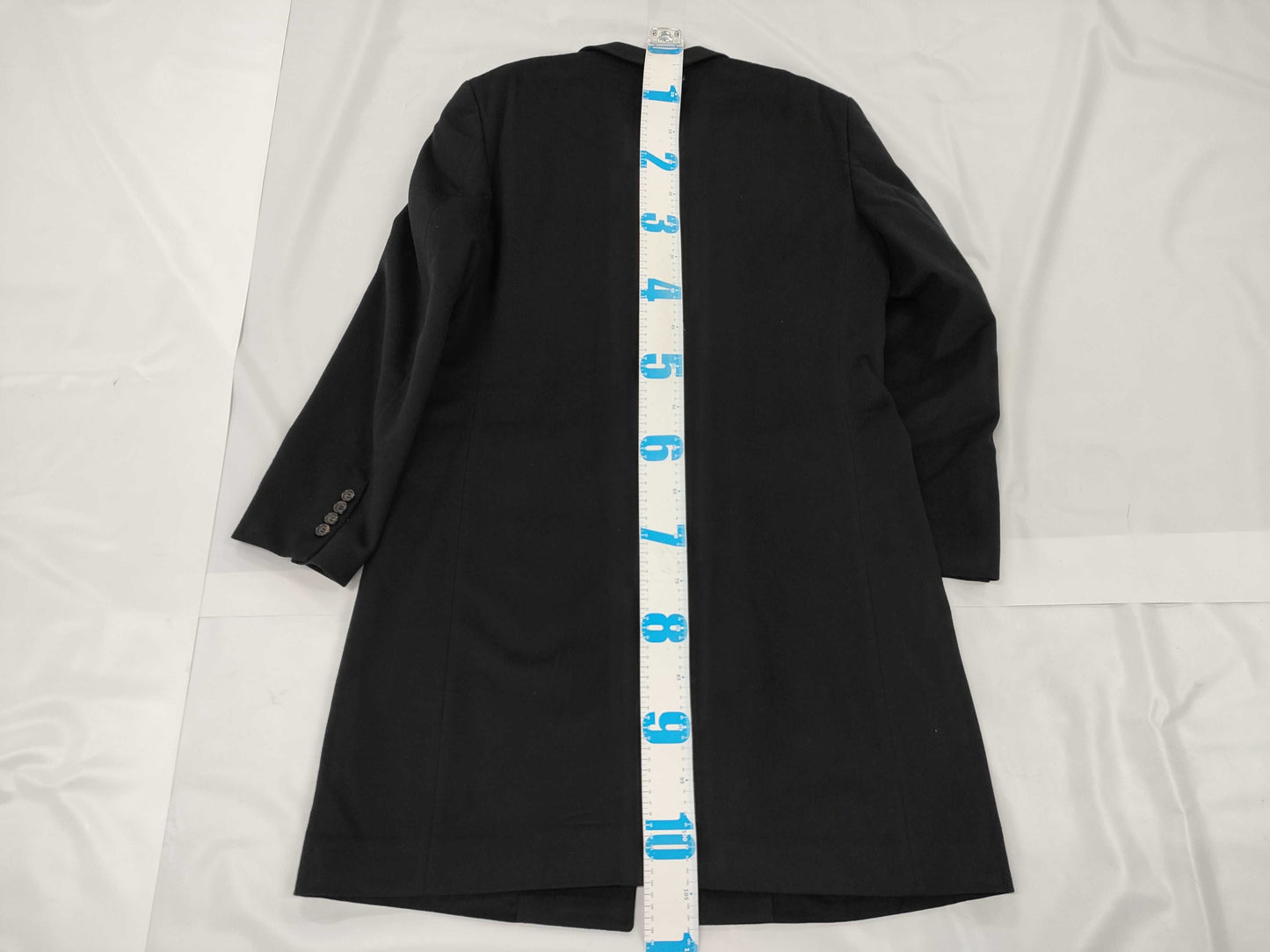 Zegna 100% Cashmere Long Coat, Black