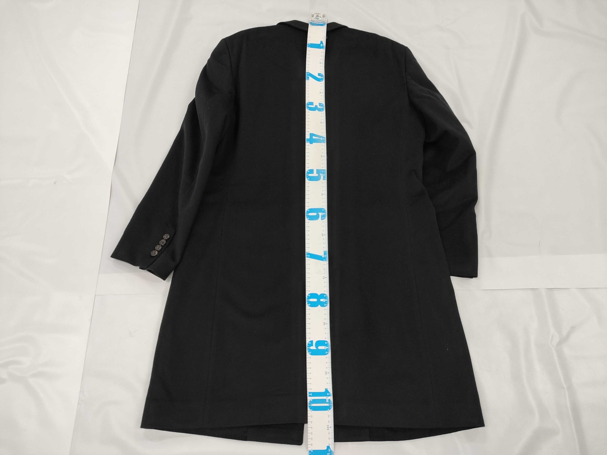 Zegna 100% Cashmere Long Coat, Black
