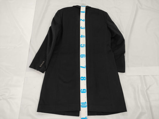 Zegna 100% Cashmere Long Coat, Black