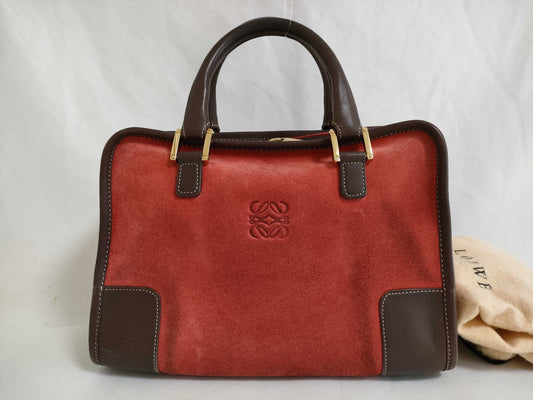LOEWE Amazona Suede Handbag