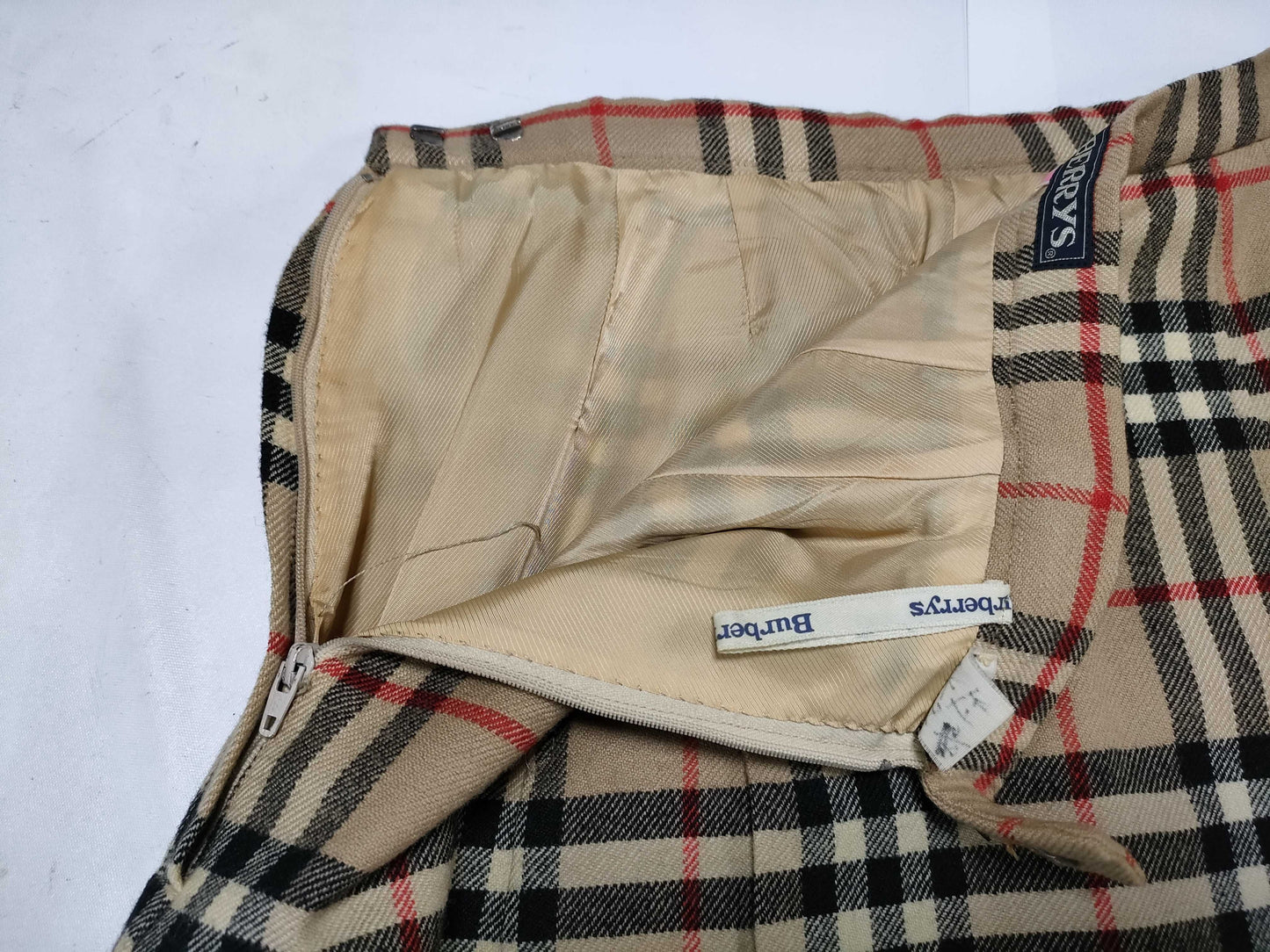 BURBERRY Nova Check Skirt Skirt