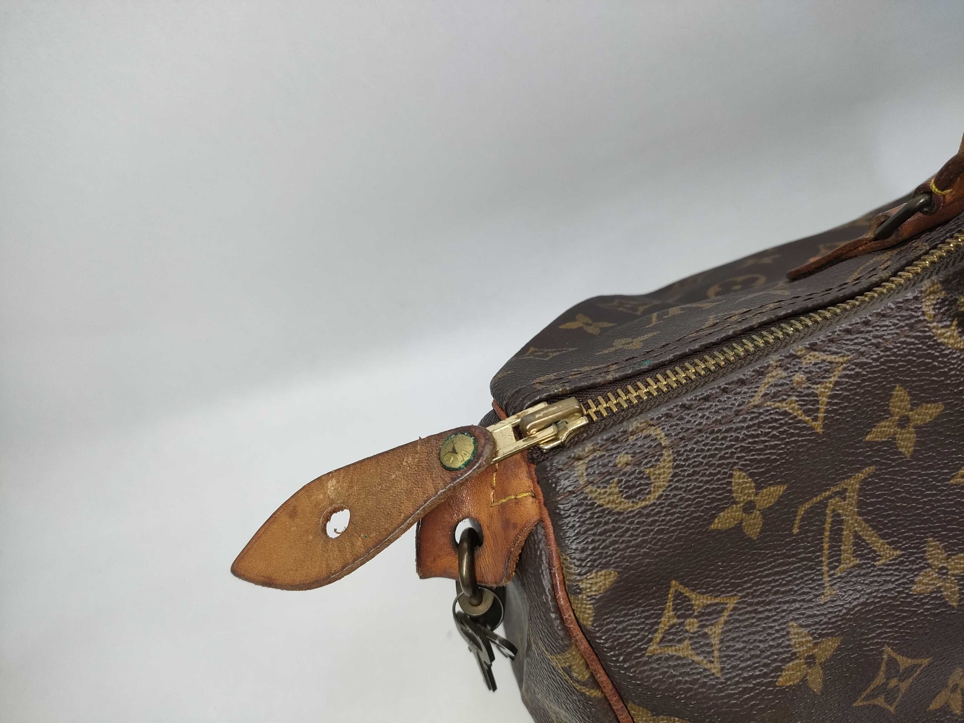 LOUIS VUITTON Monogram M41107 Speedy 35 Boston Bag