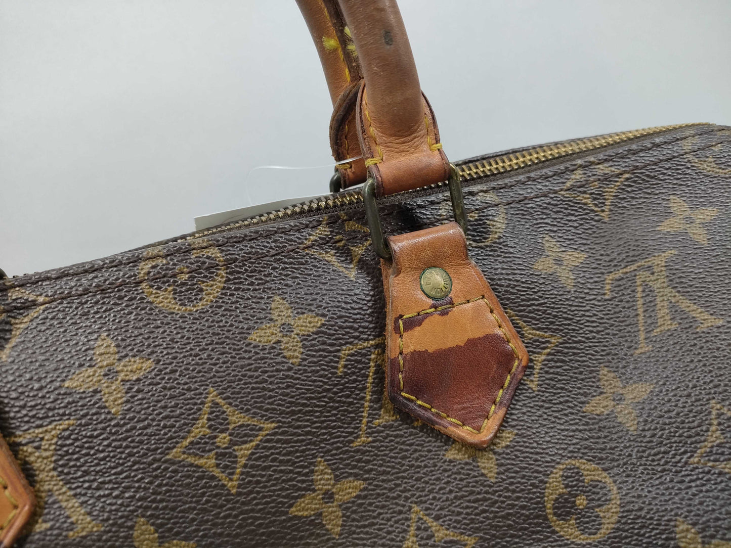 LOUIS VUITTON Monogram M41107 Speedy 35 Boston Bag