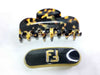 FENDI Barrette/Hair Clip Tortoiseshell Hair Accessory