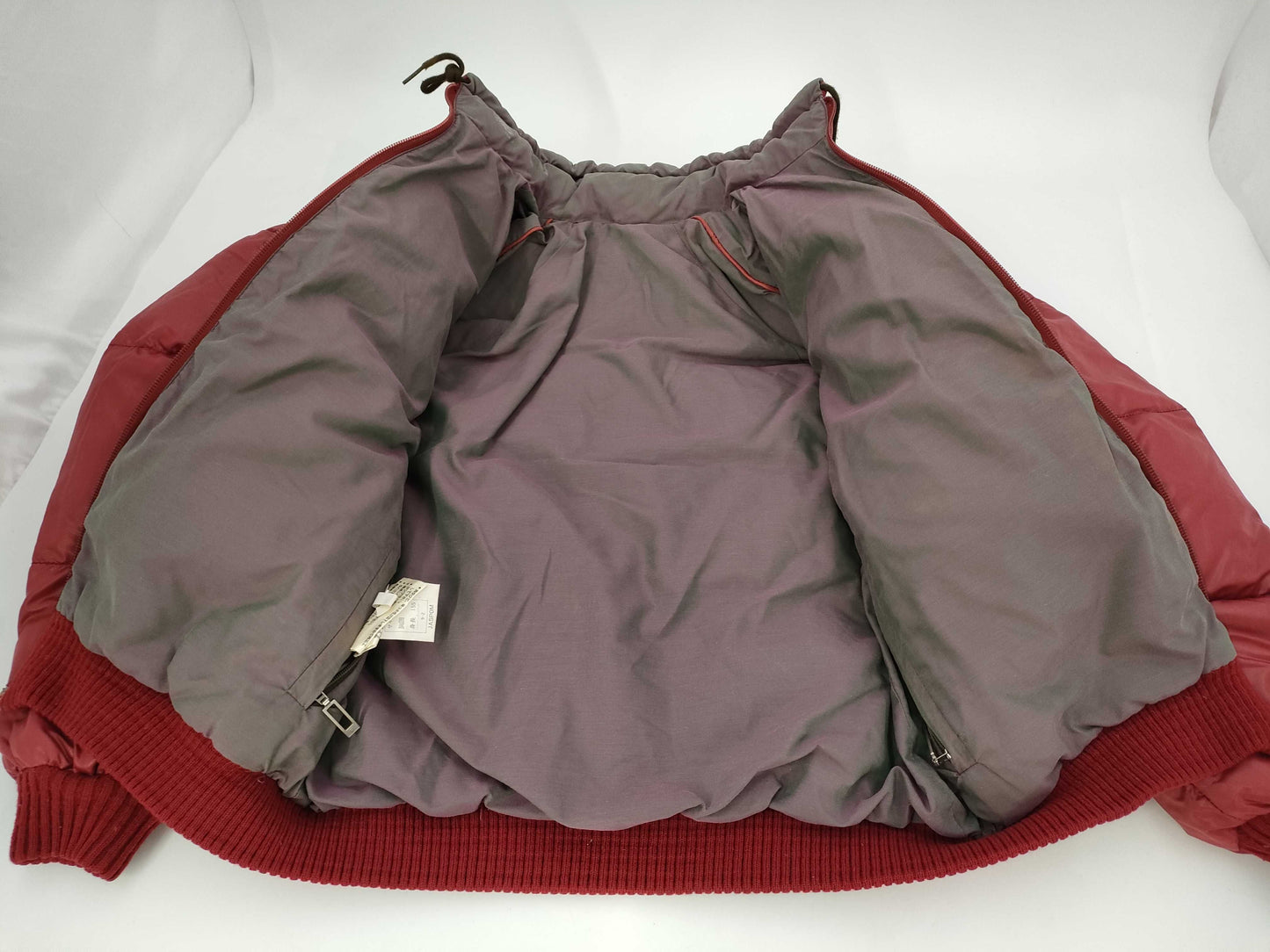 MONCLER red down jacket